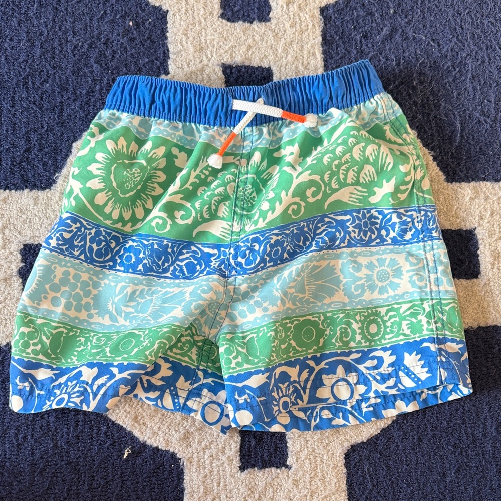 Mini Boden kids swim trunks size 3/4